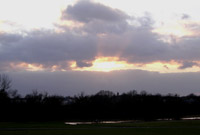 Sunset at Drumpellier Country Park
