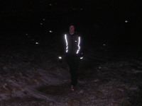 Peter enjoying his first Scottish hill run